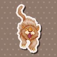 animal cartoon theme elements N137
