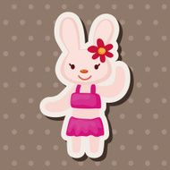 animal summer cartoon theme elements N49