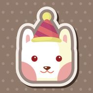 animal dog cartoon theme elements N47