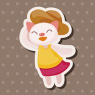 animal summer cartoon theme elements N51