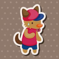 animal summer cartoon theme elements N56