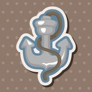 Pirate anchor theme elements N8
