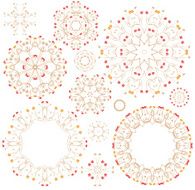 Floral Ornament Pattern N17