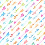 seamless background with colorful arrows - 2 N2