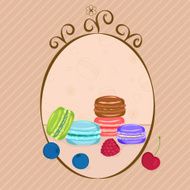 Macaroons and Berries