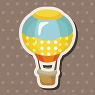 style hot air balloon theme elements N65