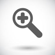 Scale single flat icon