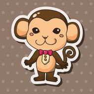 animal cartoon theme elements N147