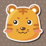 animal cartoon theme elements N149