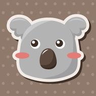 animal cartoon theme elements N160