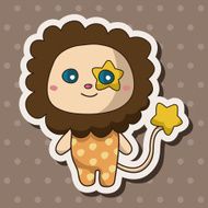 animal cartoon theme elements N164