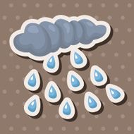 weather rainy day theme elements N29