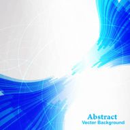 Business abstract blue background