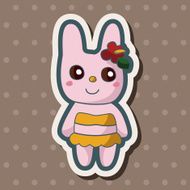 animal summer cartoon theme elements N62