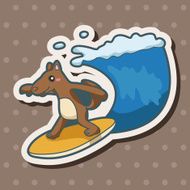 animal summer cartoon theme elements N64
