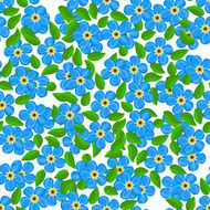 Seamless color pattern with flowers N8