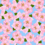Seamless color pattern with flowers N9