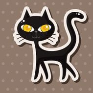 evil cat theme elements N7