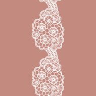 Lacy vintage trim N39