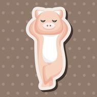animal pig cartoon theme elements N26