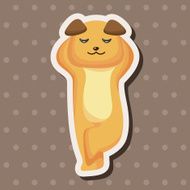 animal dog cartoon theme elements N49