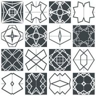 Tile seamless patterns