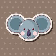 animal cartoon theme elements N174