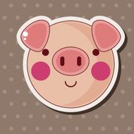 animal cartoon theme elements N176