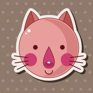 animal cartoon theme elements N181