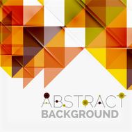 Abstract geometric background Modern overlapping triangles N670