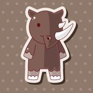 animal cartoon theme elements N185