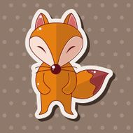 animal cartoon theme elements N186