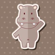 animal cartoon theme elements N189