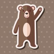 animal cartoon theme elements N190