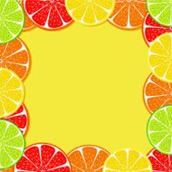 citrus slice background N2