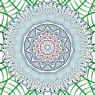 Flower ornament N14