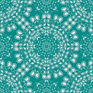 White water drops on turquoise background Vector