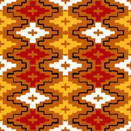 Vector navajo tribal ornament N25