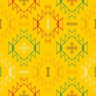 Vector navajo tribal ornament N28