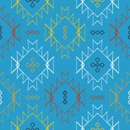 Vector navajo tribal ornament N29