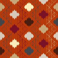 Vector navajo tribal ornament N33