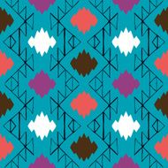 Vector navajo tribal ornament N35