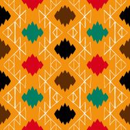 Vector navajo tribal ornament N36