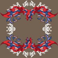asian ornament N36