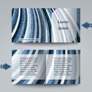 Brochure template with abstract background N37