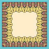 Mehndy flowers card N11