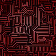 Circuit board seamless pattern N2