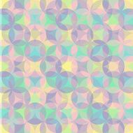abstract retro geometric pattern N22