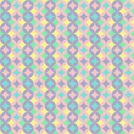 abstract retro geometric pattern N23