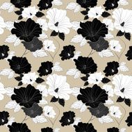 graceful seamless floral pattern N7